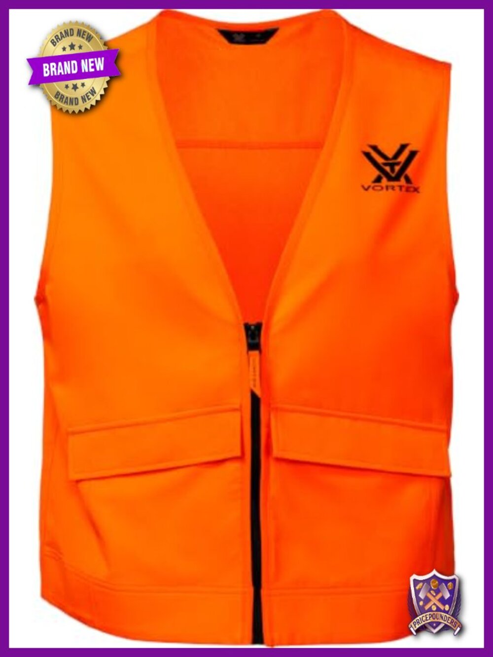 Blaze Hunting Vest Full Zip Stretch Water-Repellent
